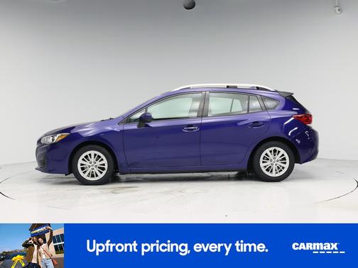 Blue 2017 Subaru Impreza 2.0I Premium
