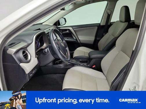 White 2017 Toyota RAV4 Platinum