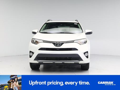 White 2017 Toyota RAV4 Platinum