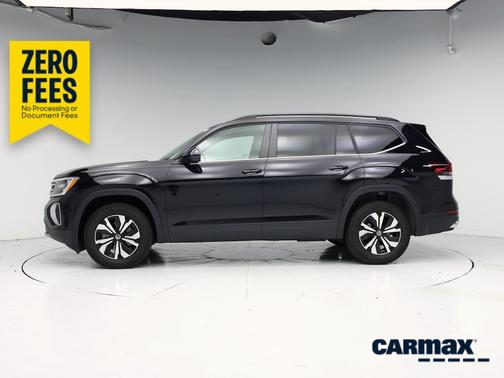 Black 2024 Volkswagen Atlas SE