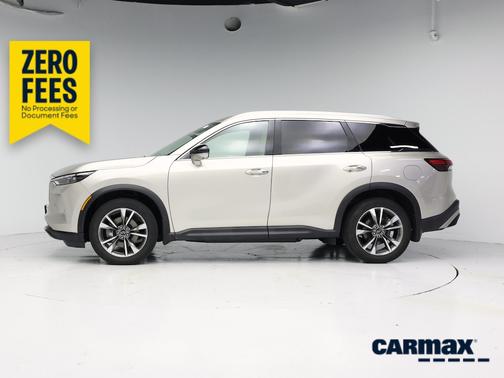 Gray 2023 INFINITI QX60 Luxe