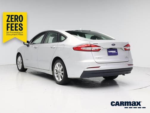 Silver 2019 Ford Fusion Hybrid SE