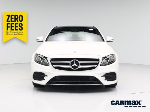 White 2018 Mercedes-Benz E-Class