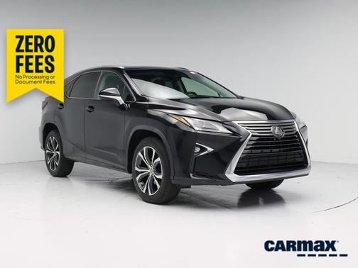 Black 2017 Lexus RX 350