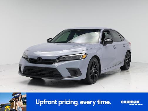 Gray 2022 Honda Civic Sport