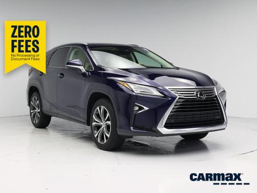 Blue 2017 Lexus RX 350