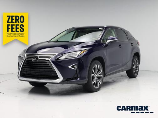 Blue 2017 Lexus RX 350