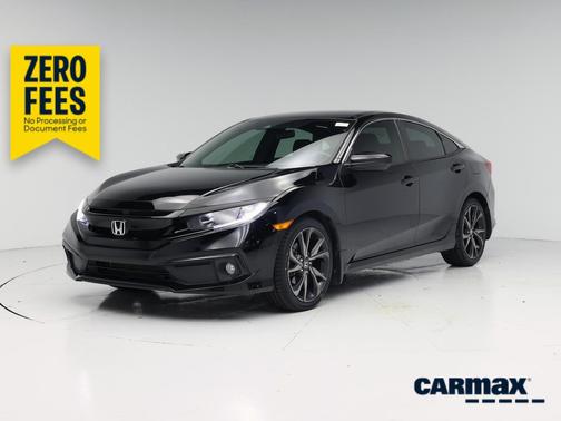 Black 2020 Honda Civic Sport