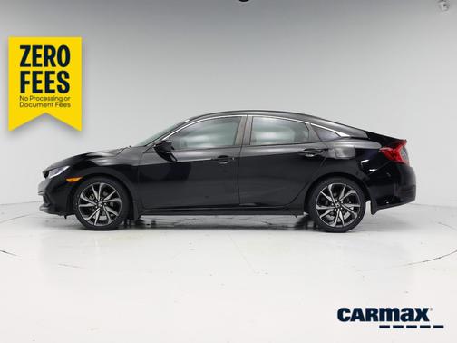 Black 2020 Honda Civic Sport