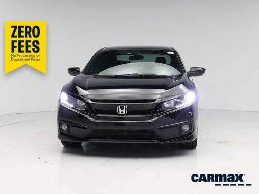 Black 2020 Honda Civic Sport