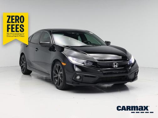 Black 2020 Honda Civic Sport
