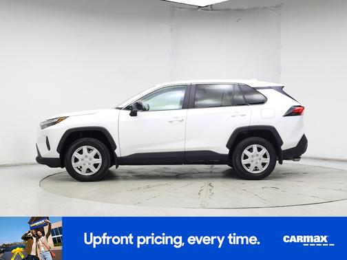 White 2023 Toyota RAV4 LE