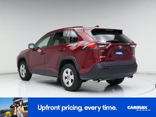 Red 2021 Toyota RAV4 XLE