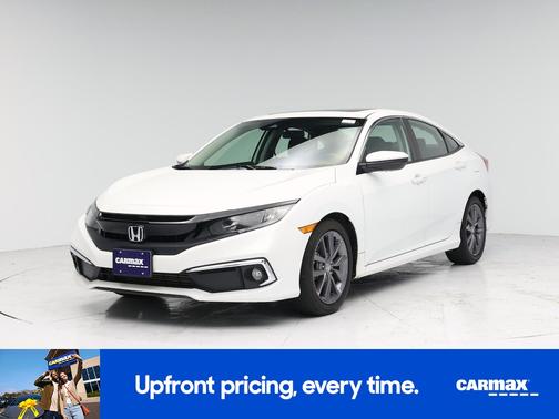 White 2020 Honda Civic EX