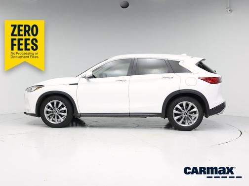 White 2021 INFINITI QX50 Luxe