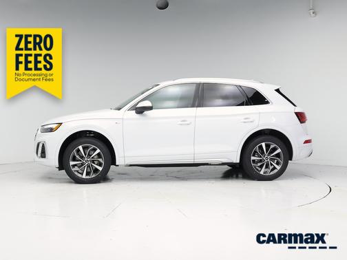 White 2023 Audi Q5 S-Line Premium Plus