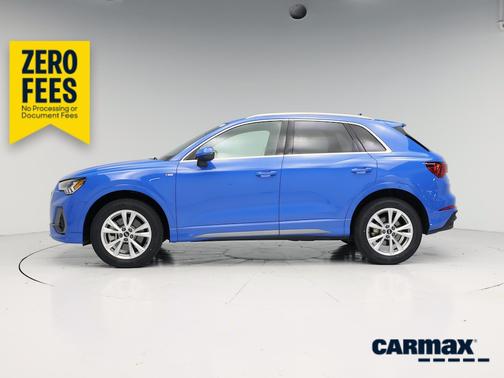 Blue 2023 Audi Q3 S-Line Premium