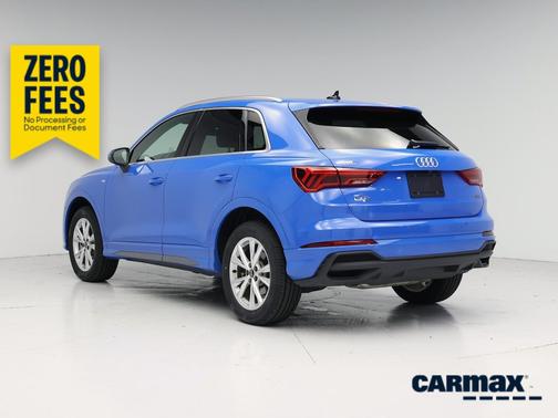 Blue 2023 Audi Q3 S-Line Premium