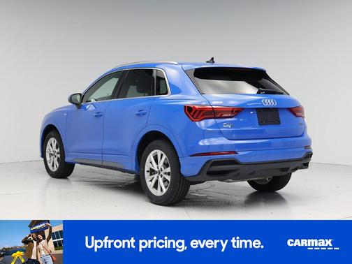 Blue 2023 Audi Q3 S-Line Premium