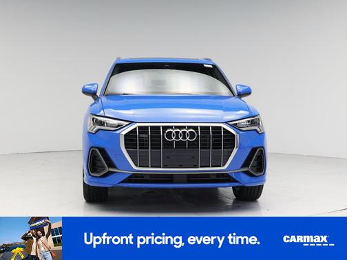 Blue 2023 Audi Q3 S-Line Premium