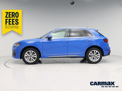 Blue 2023 Audi Q3 S-Line Premium