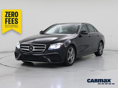 Black 2018 Mercedes-Benz E-Class