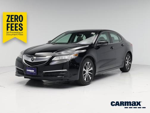 Black 2015 Acura TLX
