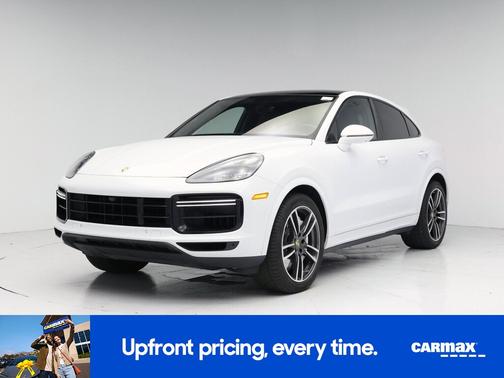 White 2020 Porsche Cayenne Turbo Coupe
