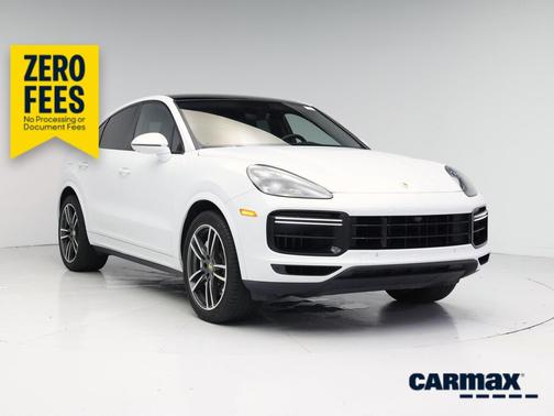 White 2020 Porsche Cayenne Turbo Coupe