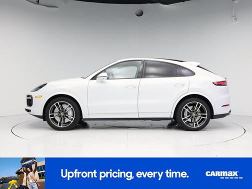 White 2020 Porsche Cayenne Turbo Coupe
