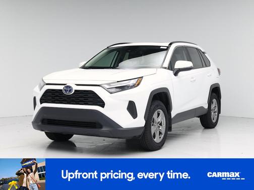 White 2024 Toyota RAV4 Hybrid XLE