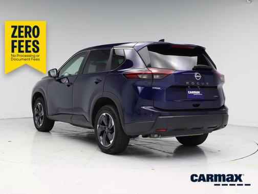 Blue 2025 Nissan Rogue SV