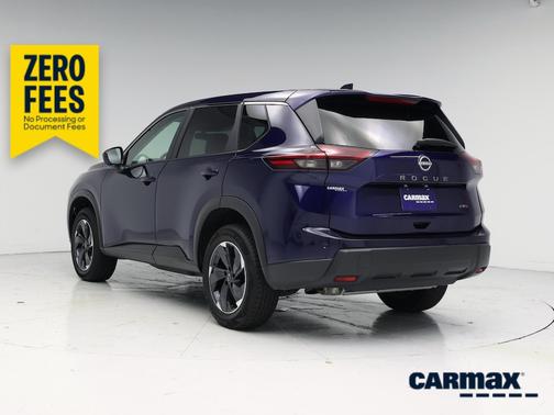 Blue 2025 Nissan Rogue SV
