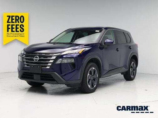 Blue 2025 Nissan Rogue SV
