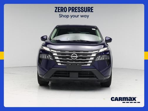 Blue 2025 Nissan Rogue SV
