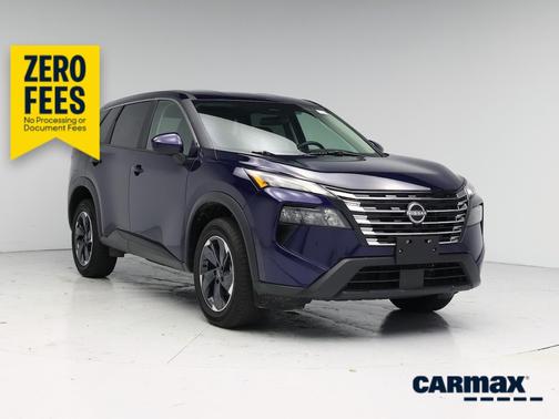 Blue 2025 Nissan Rogue SV