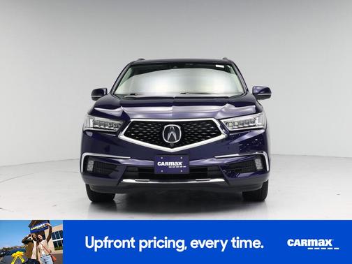 Blue 2017 Acura MDX Advance