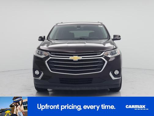 Burgundy 2021 Chevrolet Traverse LT Leather