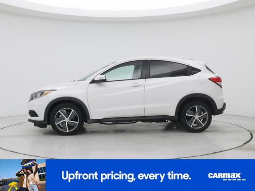 White 2021 Honda HR-V EX-L