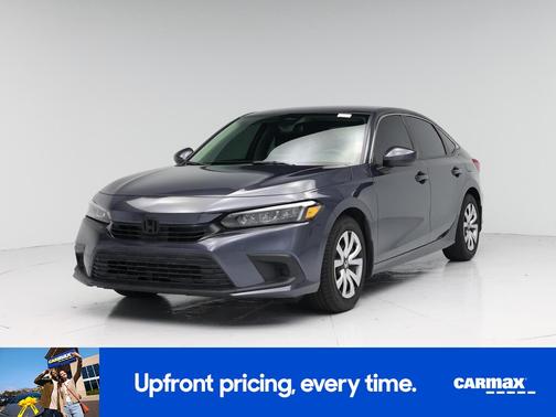 Gray 2023 Honda Civic LX