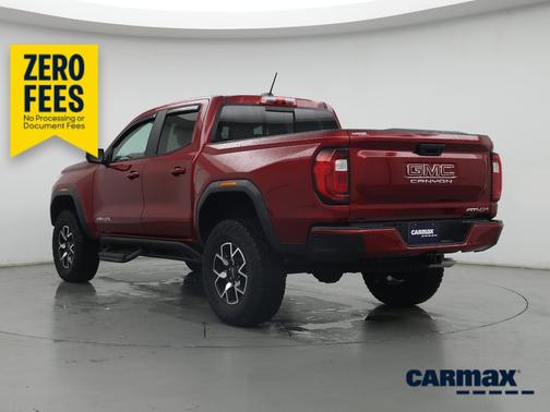 Red 2023 GMC Canyon AT4X