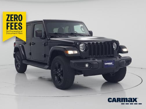 Black 2021 Jeep Wrangler Unlimited Sahara Altitude