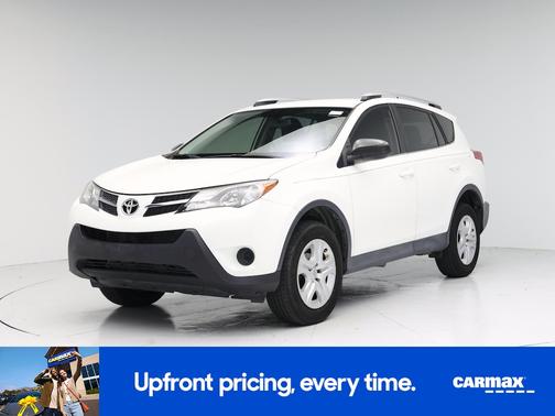 White 2015 Toyota RAV4 LE