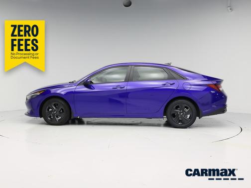 Blue 2023 Hyundai ELANTRA SEL