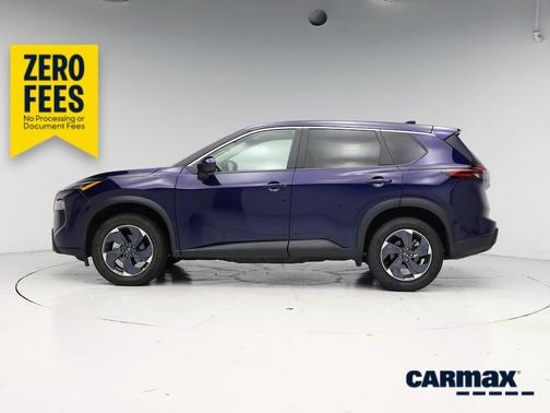Blue 2025 Nissan Rogue SV