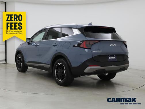 Blue 2026 Kia Sportage Hybrid EX