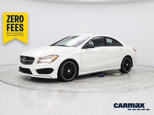 White 2016 Mercedes-Benz CLA-Class