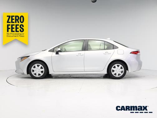 Silver 2021 Toyota Corolla LE