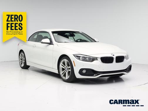 White 2018 BMW 430 I