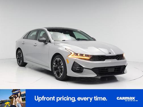 Gray 2021 Kia K5 GT-Line